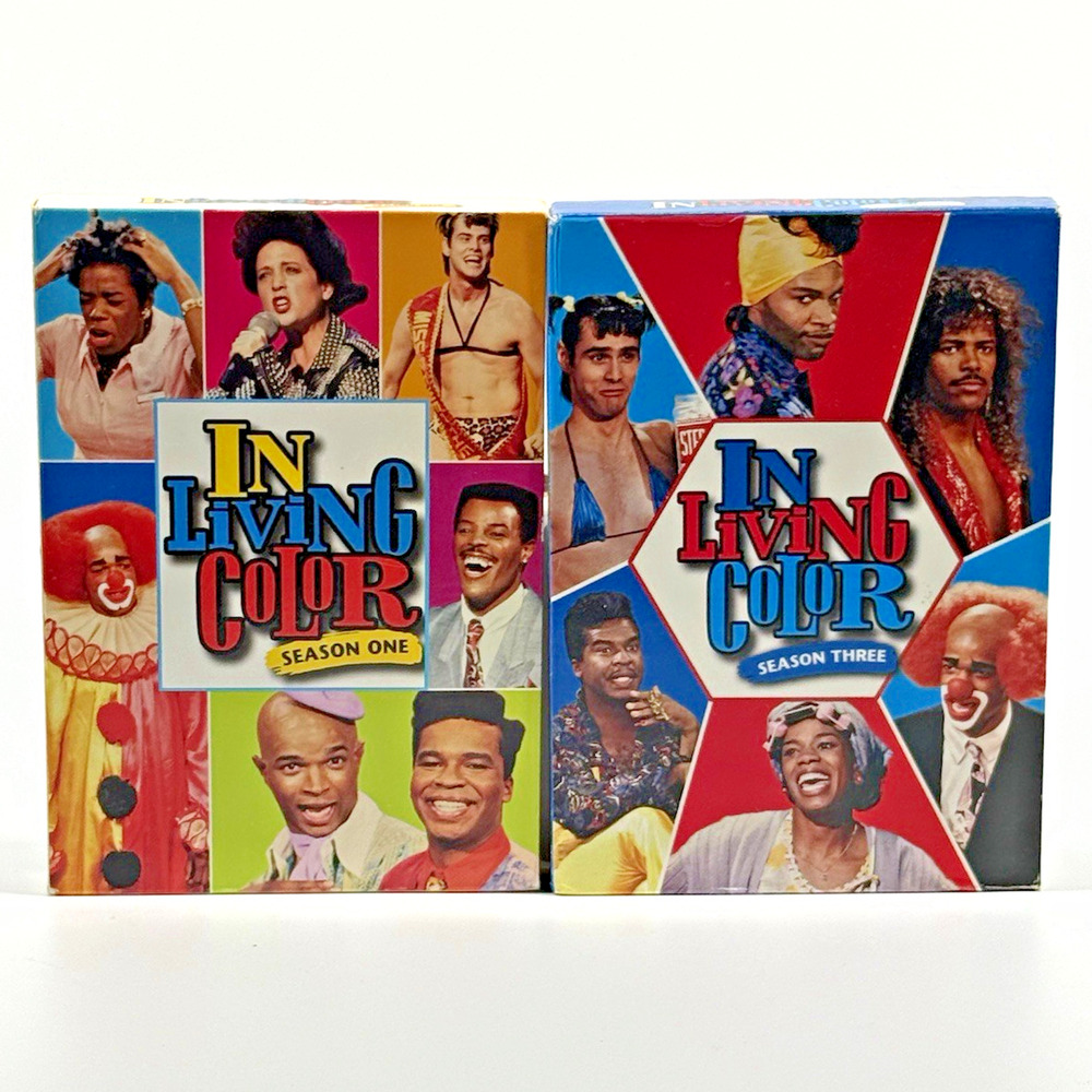 In Living Color Season 1 & 3 DVD Box Set TV Series Comedy Jim Carrey Jamie Foxx